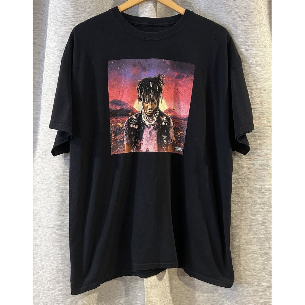 JUICE WRLD "Legends Never Die" Album Graphic T-Shirt EX Adult MEDIUM 999 Rap XL